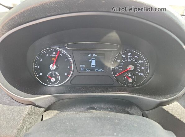 5XYPGDA31LG661433 2020 KIA SORENTO White Instrument cluster view