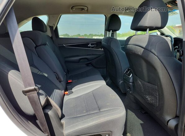 5XYPGDA31LG661433 2020 KIA SORENTO White Rear interior view