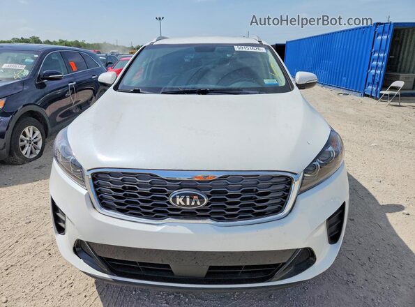 5XYPGDA31LG661433 2020 KIA SORENTO White Front view