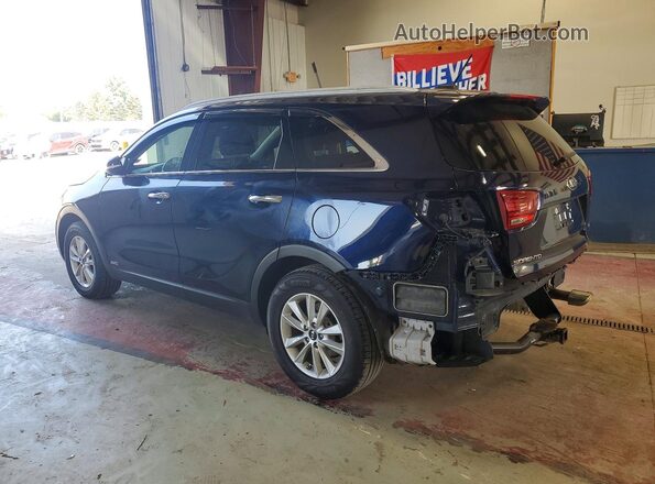 5XYPGDA31LG677471 2020 KIA SORENTO Blue Հետևի ձախ