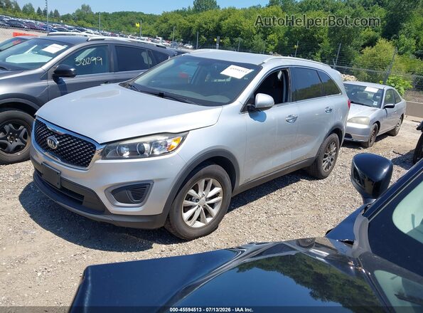 5XYPGDA32GG019714 2016 KIA SORENTO Light Blue Առջևի ձախ երեք քառորդ տեսարան