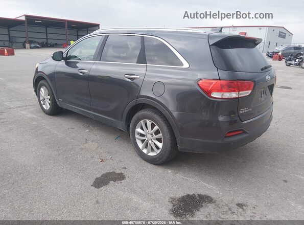 5XYPGDA32GG102088 2016 KIA SORENTO Черный Задняя левая четверть