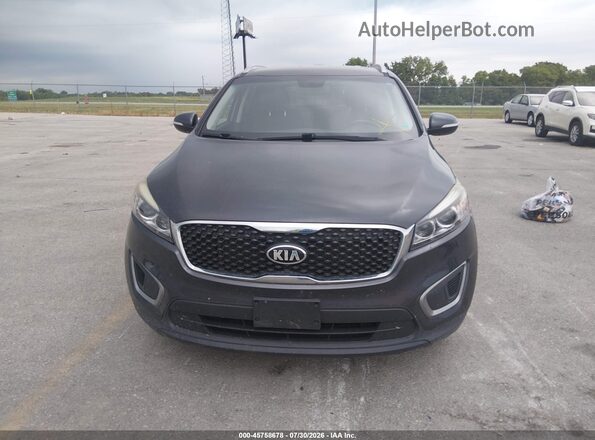 5XYPGDA32GG102088 2016 KIA SORENTO Черный Вид щитка приборов