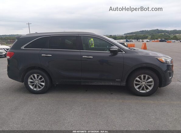 5XYPGDA32GG102088 2016 KIA SORENTO Черный Вид задней части салона