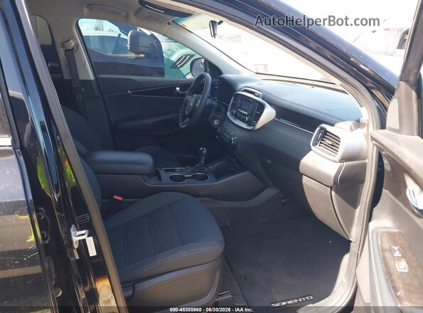 5XYPGDA32HG321408 2017 KIA SORENTO Black Սալոնի դիմացի տեսք