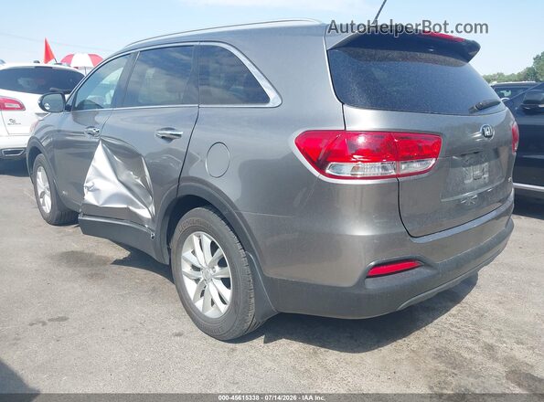 5XYPGDA32HG332683 2017 KIA SORENTO Gray Trasero izquierdo