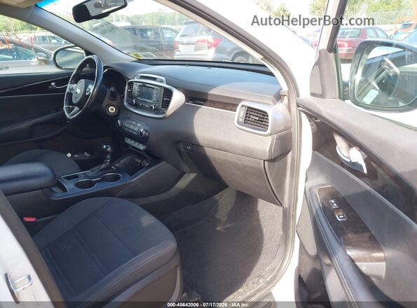 5XYPGDA33GG070025 2016 KIA SORENTO White წინა სალონის ხედი