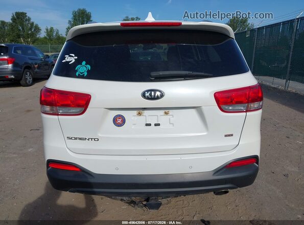 5XYPGDA33GG070025 2016 KIA SORENTO White 