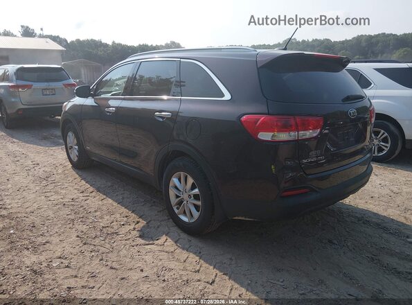 5XYPGDA33GG079453 2016 KIA SORENTO Maroon Հետևի ձախ
