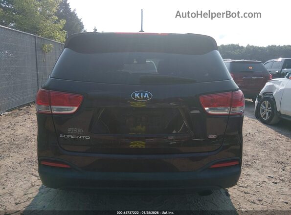 5XYPGDA33GG079453 2016 KIA SORENTO Maroon 