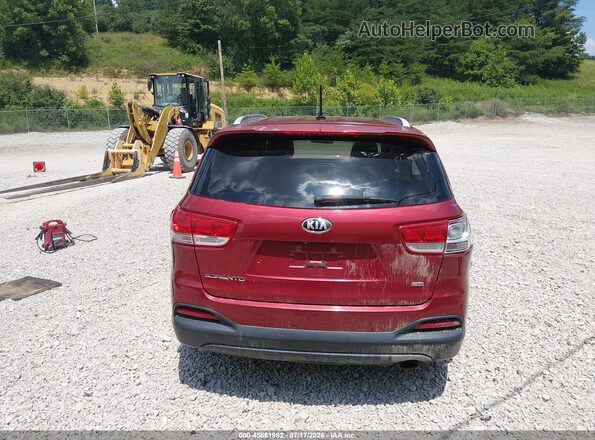 5XYPGDA34GG168643 2016 KIA SORENTO Red 