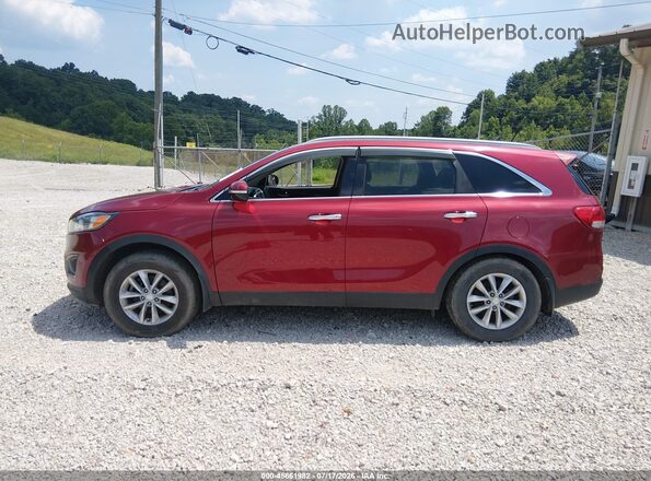 5XYPGDA34GG168643 2016 KIA SORENTO Red Панорамний вид салону 360°