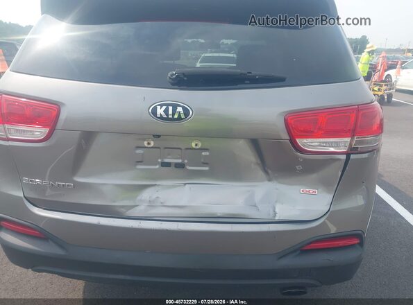 5XYPGDA34HG286404 2017 KIA SORENTO Gray Սալոնի դիմացի տեսք