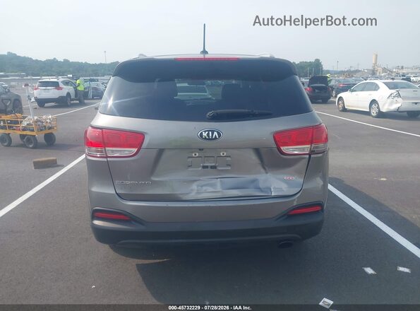 5XYPGDA34HG286404 2017 KIA SORENTO Gray 