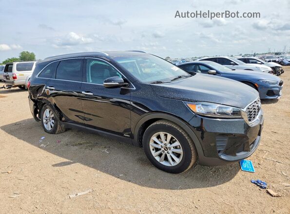 5XYPGDA34LG635392 2020 KIA SORENTO Black Przód prawy