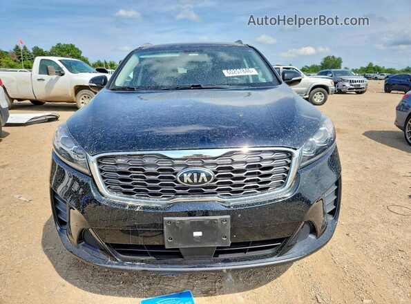 5XYPGDA34LG635392 2020 KIA SORENTO Black Widok z przodu