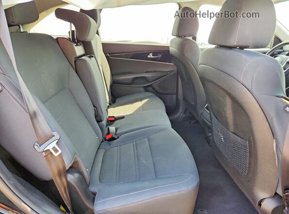 5XYPGDA34LG635392 2020 KIA SORENTO Black Widok tylnych siedzeń