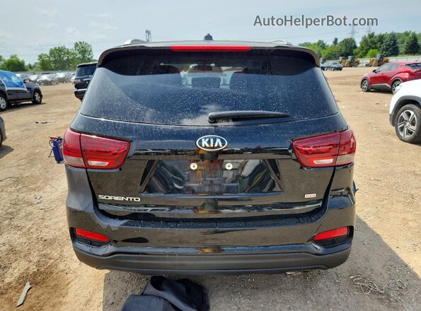 5XYPGDA34LG635392 2020 KIA SORENTO Black Widok z tyłu