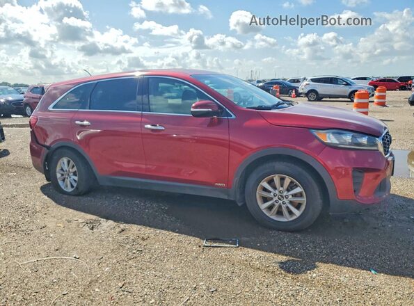 5XYPGDA34LG664875 2020 KIA SORENTO Red Front right
