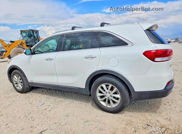 5XYPGDA35GG053727 2016 KIA SORENTO White უკანა მარცხენა