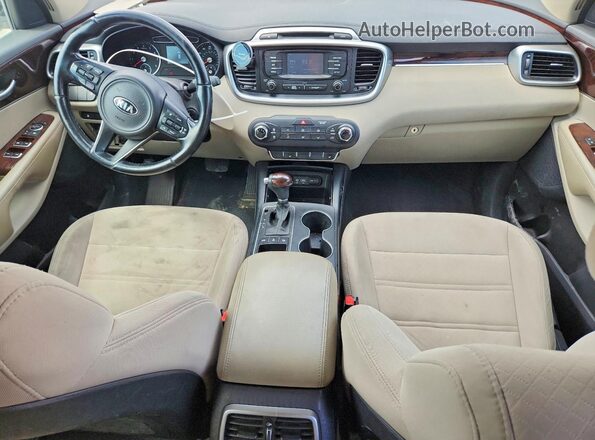 5XYPGDA35GG053727 2016 KIA SORENTO White წინა პანელის ხედი