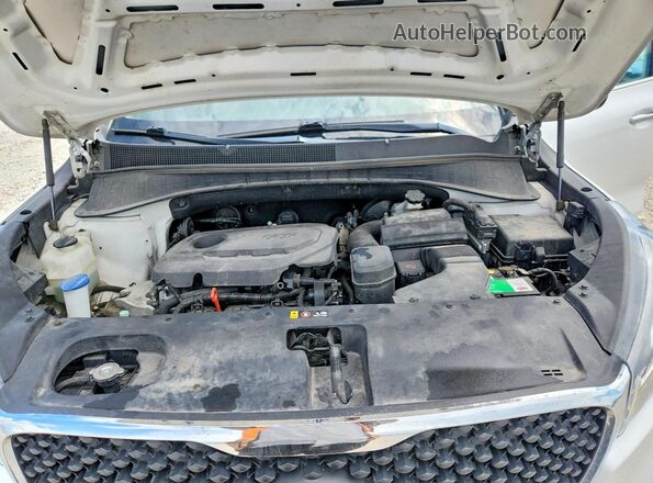 5XYPGDA35GG053727 2016 KIA SORENTO White უკანა სალონის ხედი