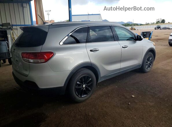 5XYPGDA35HG204857 2017 KIA SORENTO Silver Հետևի աջ