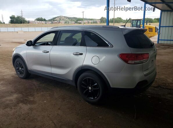 5XYPGDA35HG204857 2017 KIA SORENTO Silver Հետևի ձախ