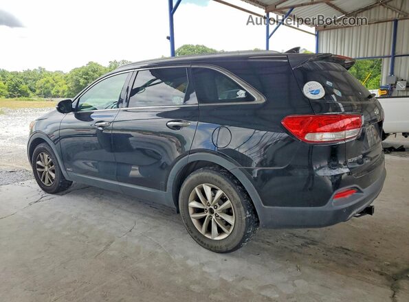 5XYPGDA36GG013799 2016 KIA SORENTO Черный Задняя левая четверть