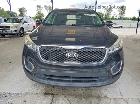 5XYPGDA36GG013799 2016 KIA SORENTO Черный Вид спереди