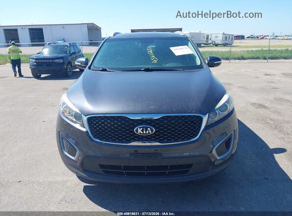 5XYPGDA36GG022471 2016 KIA SORENTO Black Vista del cuadro de instrumentos