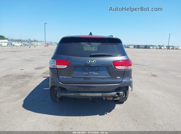 5XYPGDA36GG022471 2016 KIA SORENTO Black Vista frontal