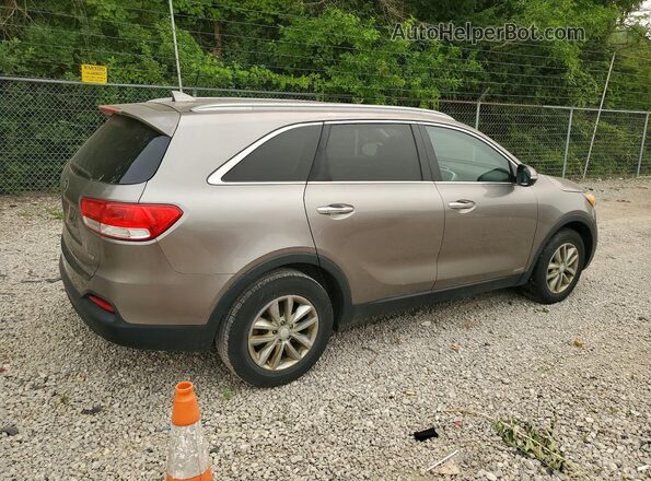 5XYPGDA36GG089104 2016 KIA SORENTO Silver Հետևի աջ