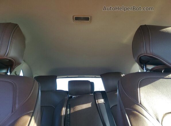 5XYPGDA36HG191391 2017 KIA SORENTO Серый Вид задних сидений