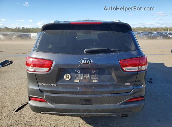 5XYPGDA36HG191391 2017 KIA SORENTO Серый Вид сзади