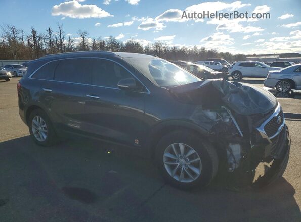 5XYPGDA36HG191391 2017 KIA SORENTO Серый Передняя правая четверть