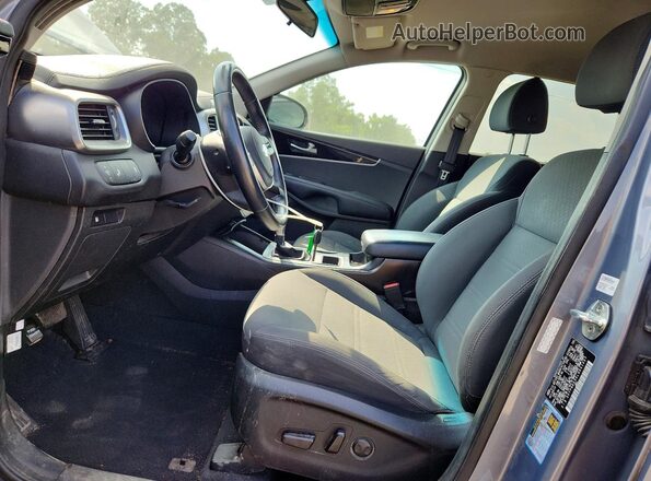 5XYPGDA36LG641467 2020 KIA SORENTO Gray Vista interior delantera
