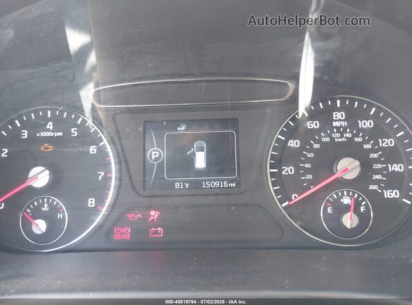 5XYPGDA37GG059934 2016 KIA SORENTO White უკანა სავარძლების ხედი