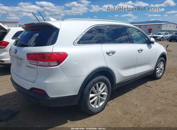 5XYPGDA37GG059934 2016 KIA SORENTO White უკანა მარჯვენა