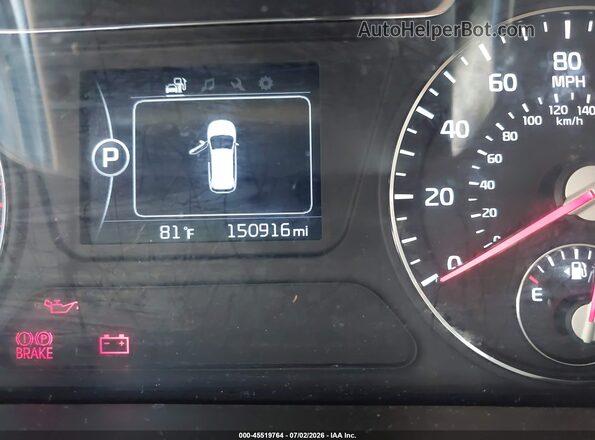 5XYPGDA37GG059934 2016 KIA SORENTO White 
