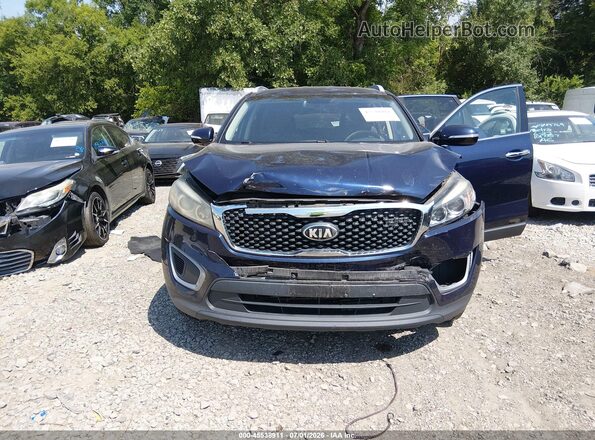 5XYPGDA37GG151318 2016 KIA SORENTO Blue Դիմացի տեսք