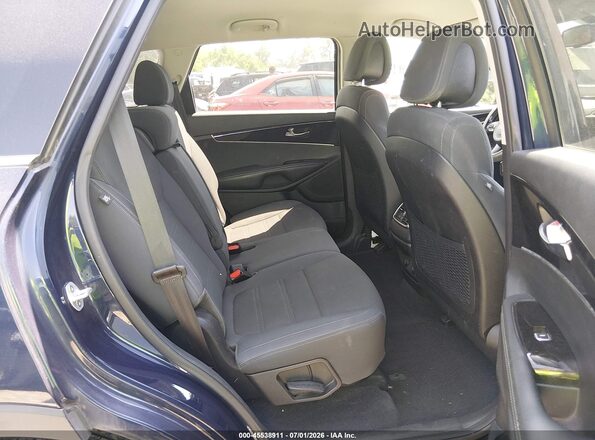 5XYPGDA37GG151318 2016 KIA SORENTO Blue VIN կոդի պիտակի տեսք
