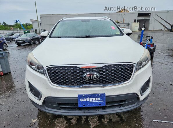 5XYPGDA37HG218968 2017 KIA SORENTO White Widok z przodu