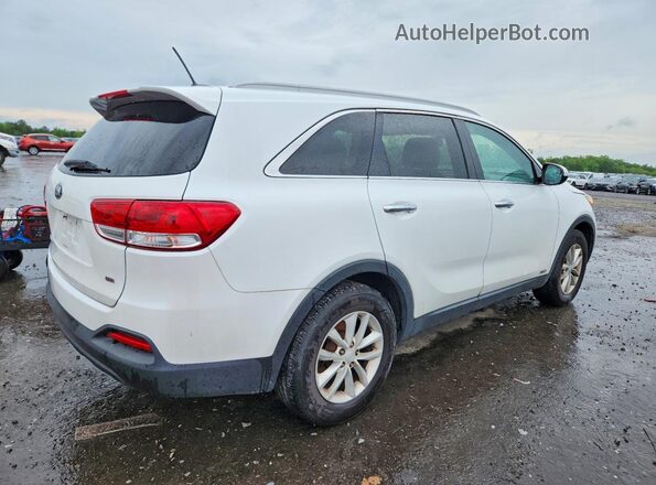5XYPGDA37HG218968 2017 KIA SORENTO White Tył prawy
