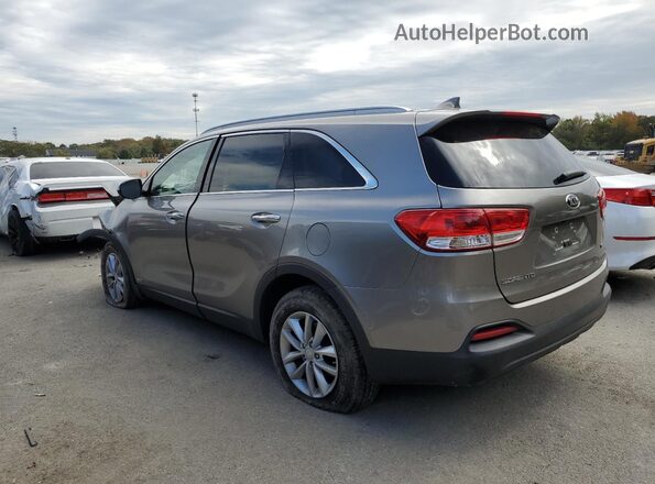 5XYPGDA37HG294559 2017 KIA SORENTO Gray Հետևի ձախ