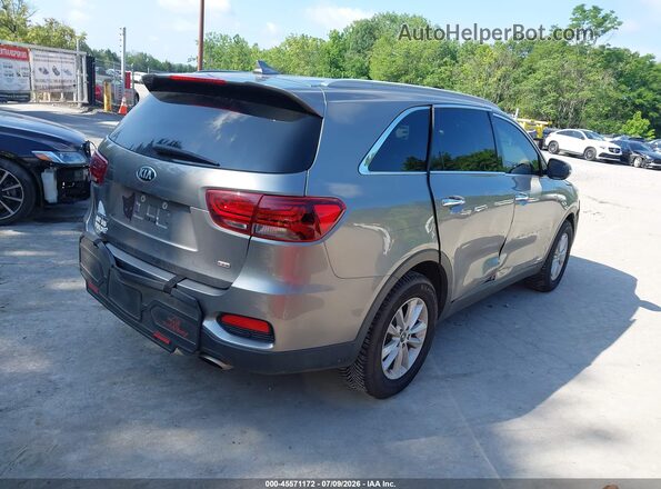5XYPGDA37KG447240 2019 KIA SORENTO Gray Задня права чверть