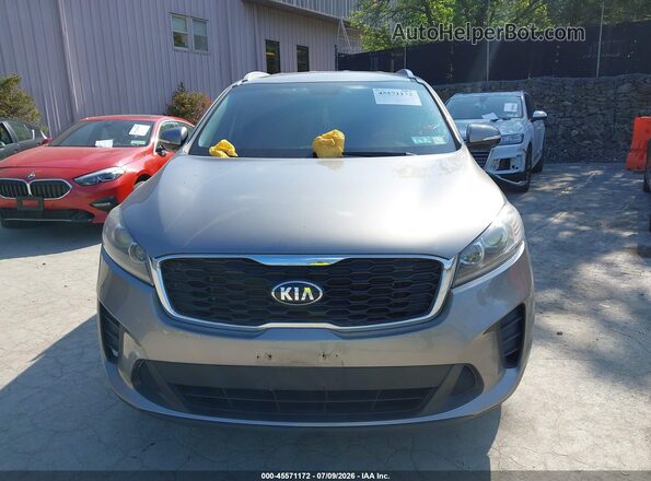 5XYPGDA37KG447240 2019 KIA SORENTO Gray Вид щитка приладів
