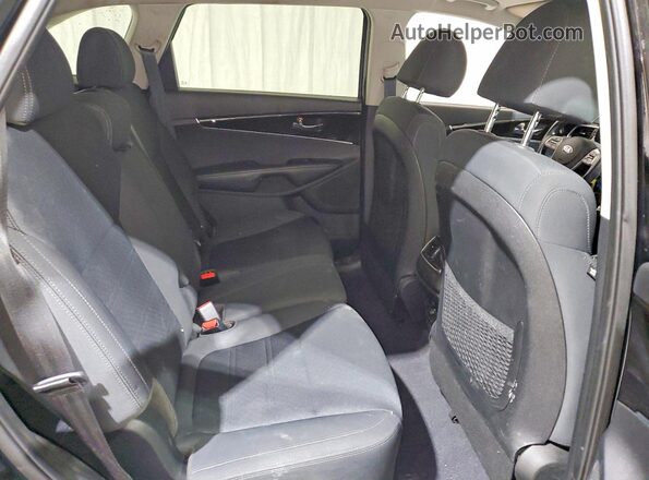 5XYPGDA37KG574862 2019 KIA SORENTO Black Widok wnętrza z tyłu