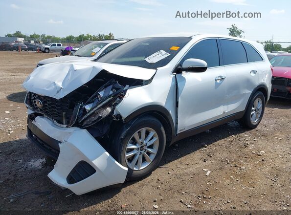 5XYPGDA37LG649397 2020 KIA SORENTO White Vista tres cuartos delantera izquierda