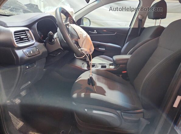 5XYPGDA37LG652476 2020 KIA SORENTO Black Vista interior delantera